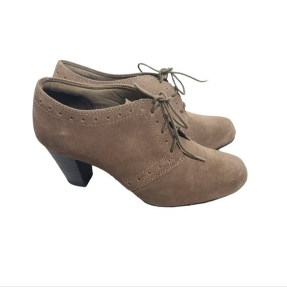 Clarks Bendables Ankle Lace Up Booties 9W